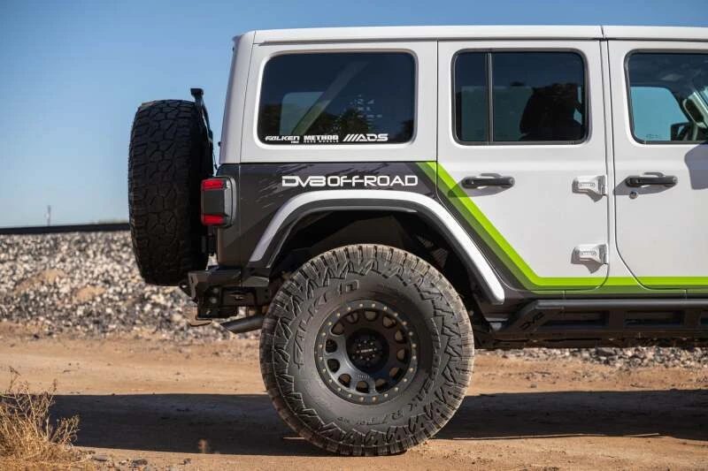 DV8 Offroad Radkastenauskleidung für 2018–2024 Jeep Wrangler JL