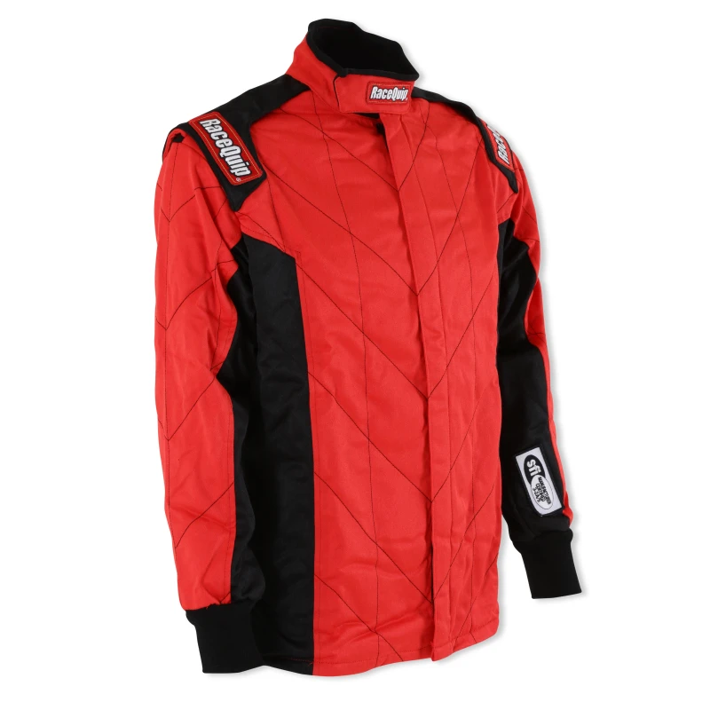 RaceQuip Red Chevron-5 Jacket SFI-5 - Large