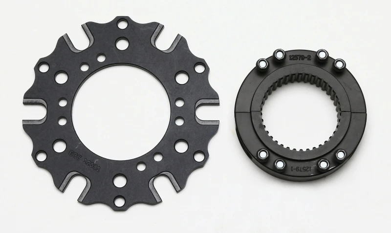 Wilwood Naben-Kit - Splined Midget Achsklemme - Dynamisch 6 x 5,50 BC mit T-Nüssen (GEN II)