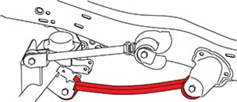 SPC Performance 18-23 Jeep Wrangler / 20-23 Gladiator Vordere Untere Lenkerstange