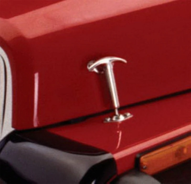Rampage Hood Catch Kit für 1945-1949 Jeep CJ2A