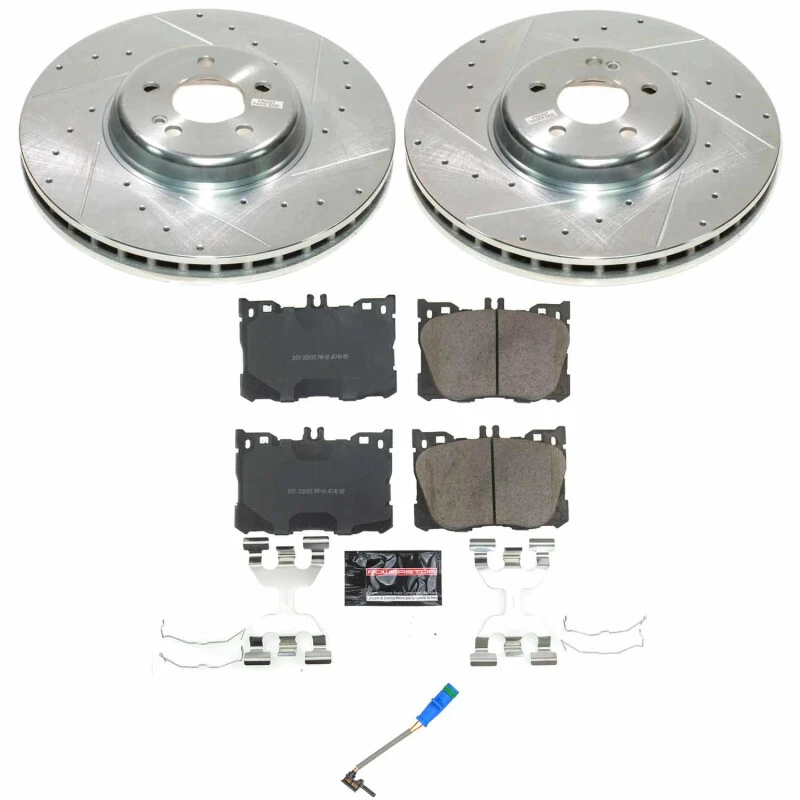 Power Stop 22-23 Mercedes-Benz E53 AMG Front Z23 Evolution Brake Kit