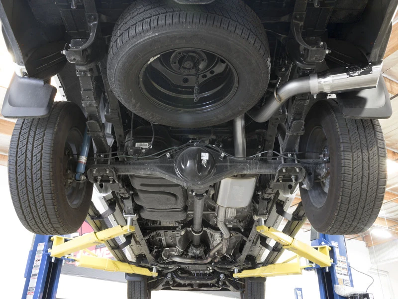aFe MACHForce XP Kat-Back-SS-Abgasanlage mit polierten Endrohren 16 Toyota Tacoma V6-3.5L