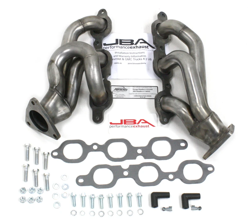 JBA Cat4Ward Header for 14-20 GM Truck 4.3L V6