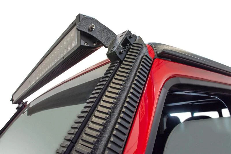 DV8 Offroad Picatinny Rail A-Säule Lichthalterung für 2018+ Jeep JL / Gladiator