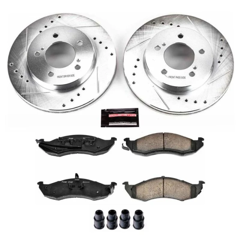 powerstop_K1823-67944bc053a49 Power Stop 93-02 Mercury Villager Front Z23 Evolution Sport Brake Kit