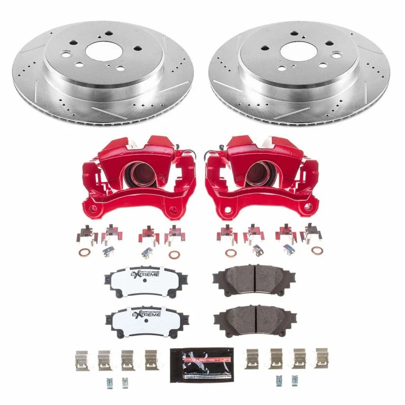 powerstop_KC6514-26-67945ce5793ed Power Stop 19-13 Lexus GS350 Rear Z26 Street Warrior Brake Kit w/Calipers
