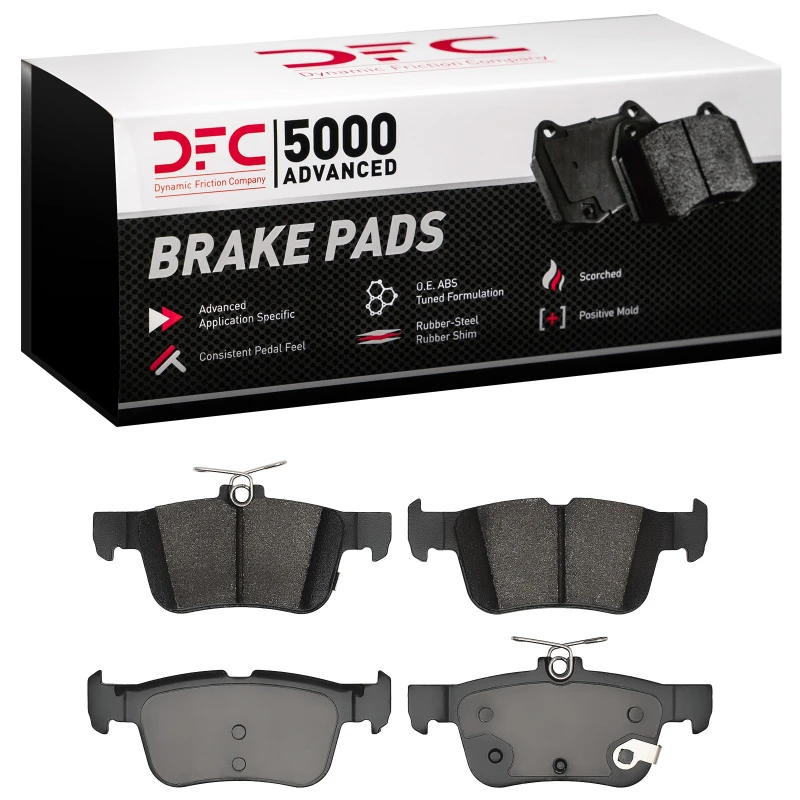 DFC 19-24 Ford Edge Rear 5000 Advanced Low Metallic Brake Pads