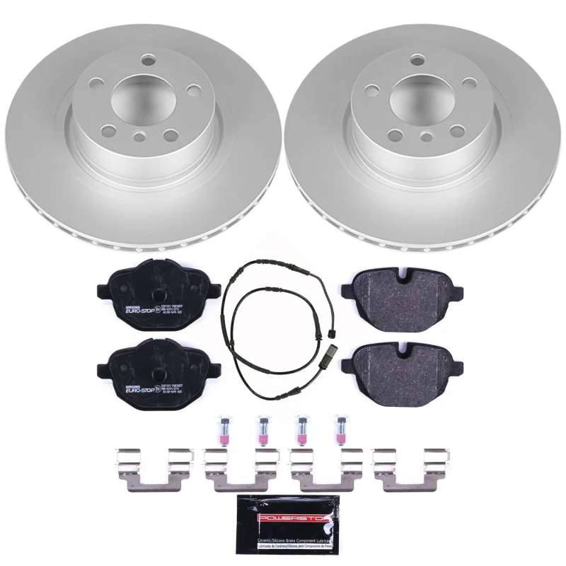 Power Stop 11-17 BMW X3 Rear Euro-Stop Brake Kit