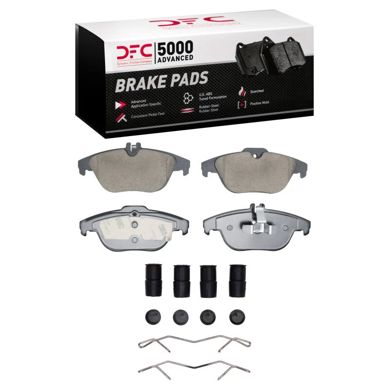 DFC 09-15 Mercedes-Benz GLK280 (Mexico) Rear 5000 Advanced Ceramic Brake Pads and Hardware Kit