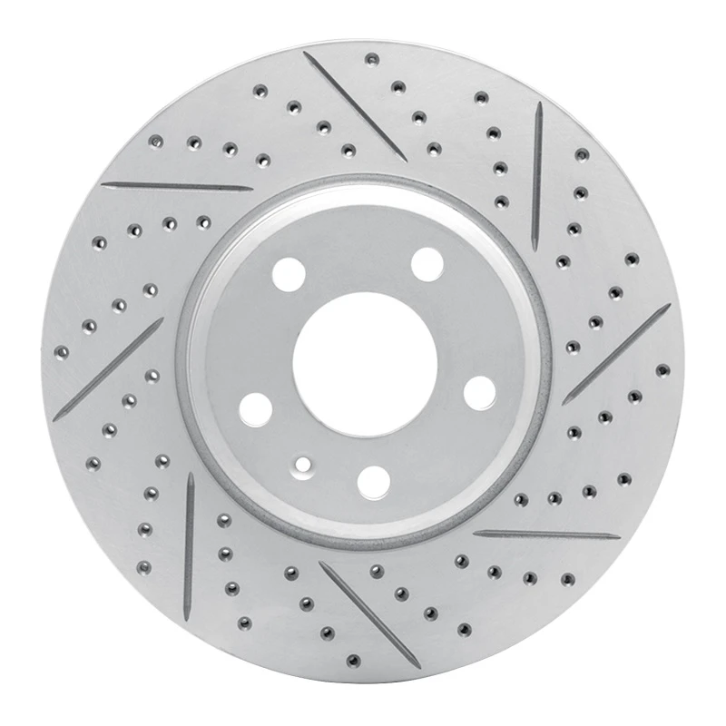 DFC 08-25 Audi A5 Sportback Front Right Drilled & Slotted Geoperformance Rotor