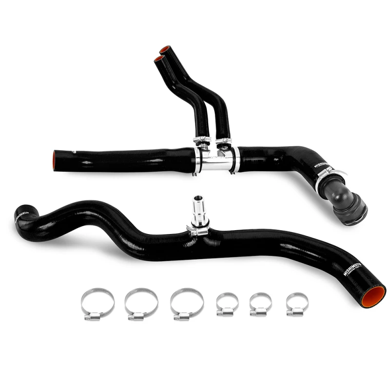 Mishimoto 18-20 Ford Raptor 3.5L EcoBoost Silikon-Schlauch-Kit - Schwarz
