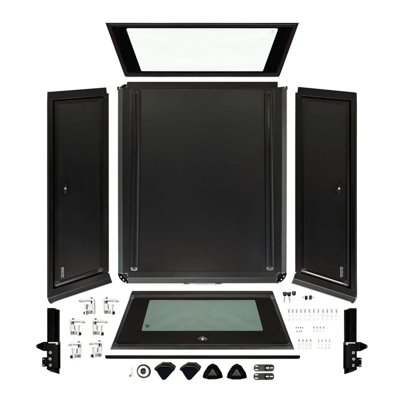 Westin EXP Truck Cap COMPLETE KIT A + BS (15-22 Chevy Colorado/Canyon CC 5ft. Bed)