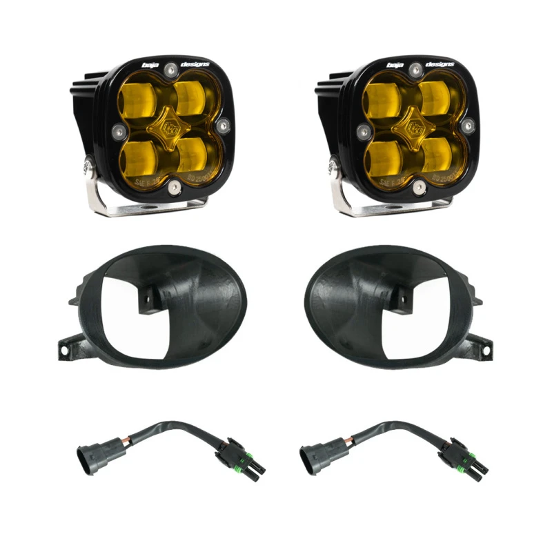 Baja Designs Squadron SAE Fog Pocket Light Kit for 2019-2022 Mercedes-Benz Sprinter