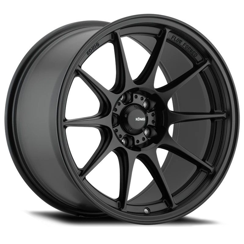 Konig Dekagram 18x9.5A 5x114.3 ET35 Semi-Matte Black