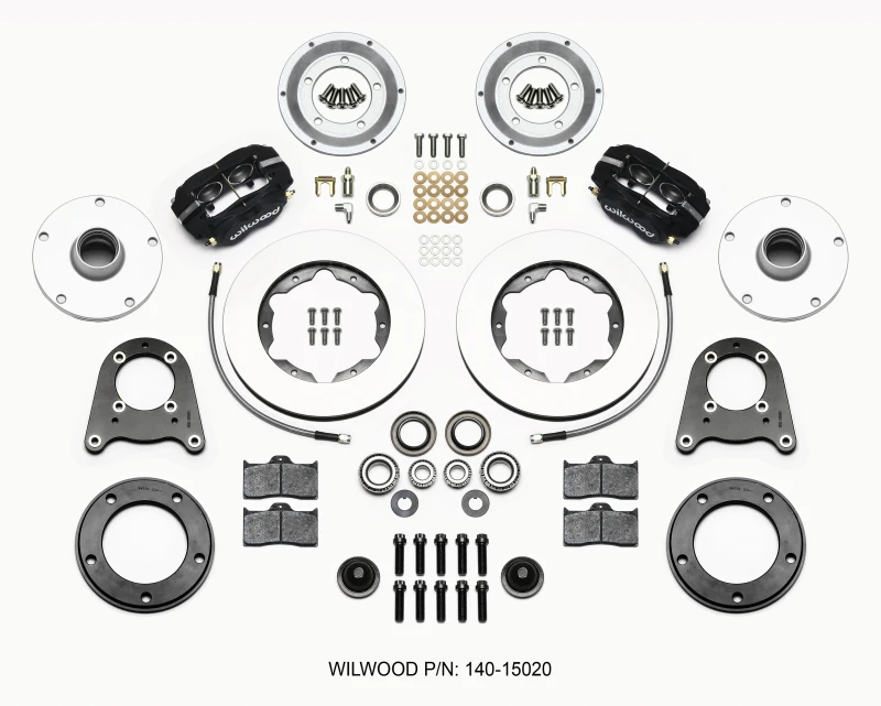 Wilwood Forged Dynalite-M Front Kit 10.75in 1950-1955 MG-TD/TF