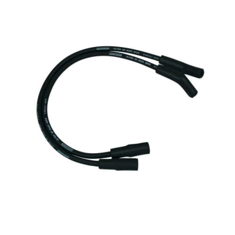 Moroso 99-08 Harley-Davidson FLT/FLHT/FLHR/FLTR Ultra 40 Wire Set - Black