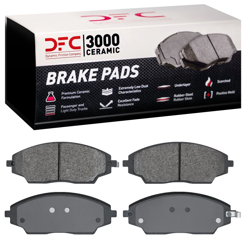 DFC 12-17 Chevrolet Sonic (Mexico) Front 3000 Ceramic Brake Pads