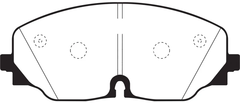 EBC 2017+ Volkswagen Atlas 2.0L Turbo Yellowstuff Front Brake Pads