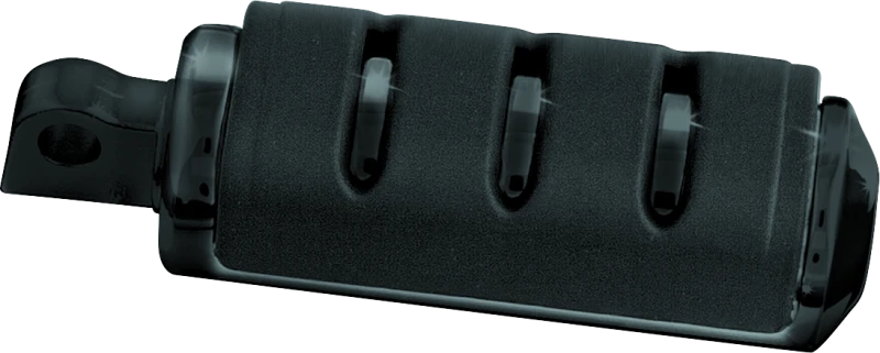 Kuryakyn Trident Large Peg With Male Adapter Gloss Black