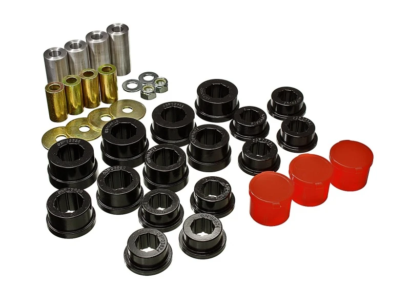 Energy Suspension 93-98 Toyota Supra Vorderer Kontrollarm-Buschsatz - Schwarz