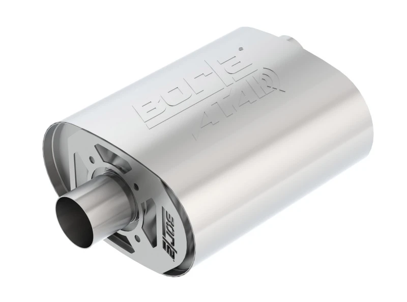 Borla CrateMuffler Ford 5.0L Coyote ATAK 2,5 Zoll Offset/Zentrum 30,5 cm x 15,2 cm x 26,3 cm Schalldämpfer