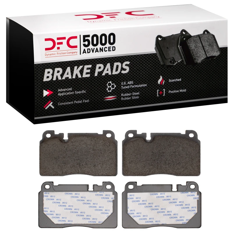 DFC 13-20 Audi Q5 (USA/Canada) Except Hybrid Front 5000 Advanced Ceramic Brake Pads