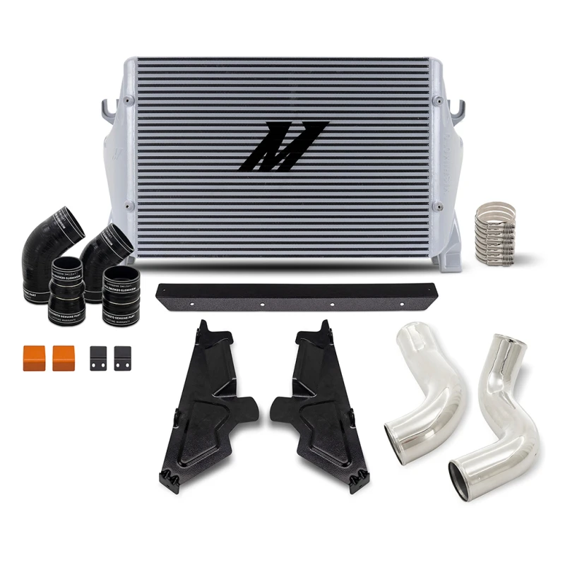 Mishimoto 2019+ Dodge Ram 6.7L Cummins Intercooler-Kit / SL-Kühler - P-Rohre