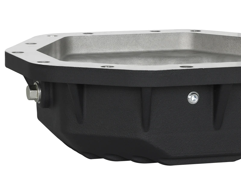 aFe Power Pro Ser Hinteres Differentialgehäuse Schwarz mit bearbeiteten Rippen 2017 Ford Diesel Trucks V8-6.7L(td) Dana M275-14