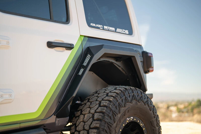 DV8 Offroad Armor Fender Flares für 2018–2025 Jeep Wrangler JL