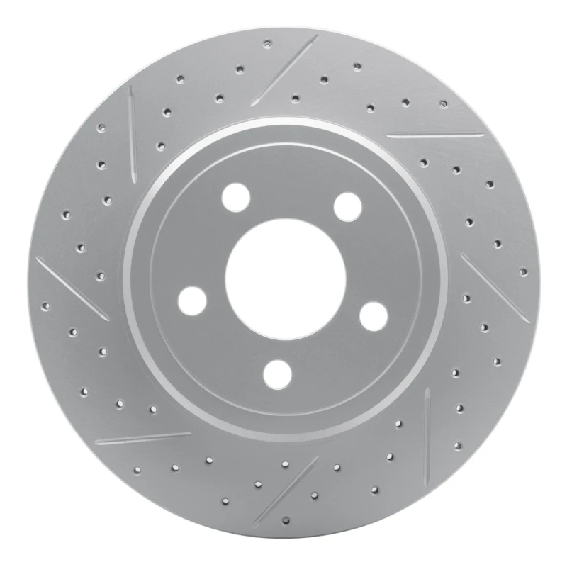 DFC 16-24 Mini Cooper Countryman Front Left Drilled & Slotted Geoperformance Rotor