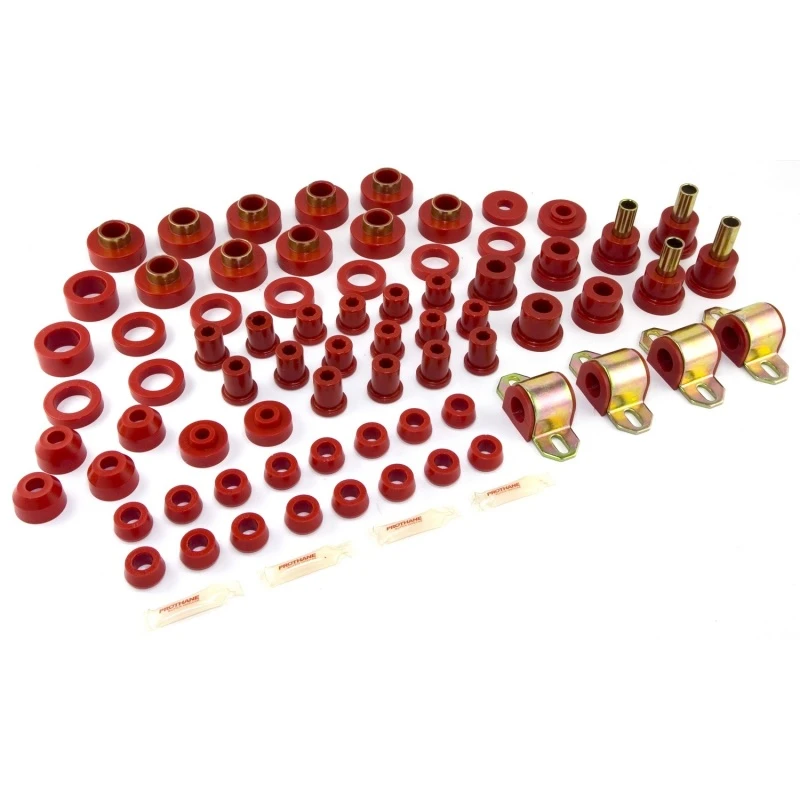 Rugged Ridge Polyurethan-Buchsen-Kit Rot 80-86 CJ