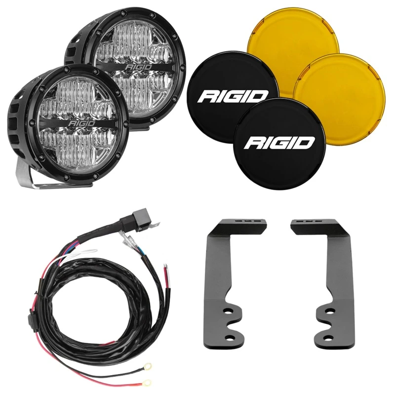 Rigid Industries 2022+ Toyota Tundra 6in. 360-Series A-Pillar Light Kit