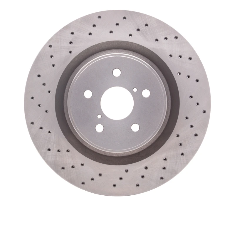 DFC 08-14 Lexus IS F Front Drilled Brake Rotor