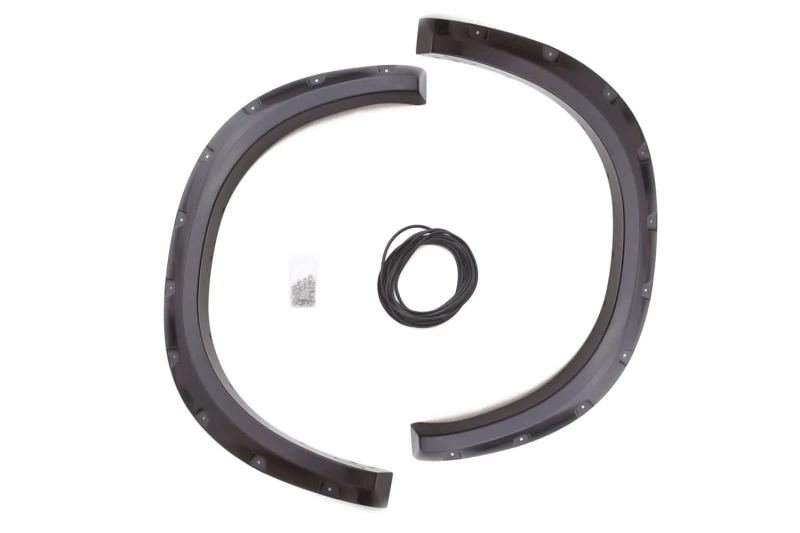 Lund 10-17 Dodge Ram 2500 RX-Rivet Style Smooth Elite Series Kotflügel-Verbreiterungen - Schwarz (2 Stk.)