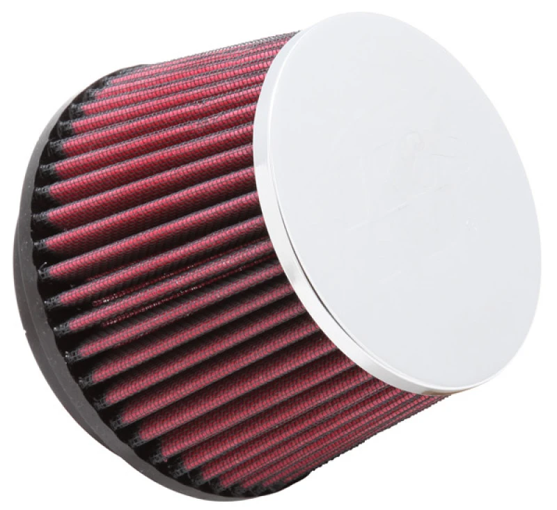 K&N Universeller Chrom-Filter 100MM Flansch-ID / 138MM Basis-OD / 114MM Top-OD / 92MM Höhe