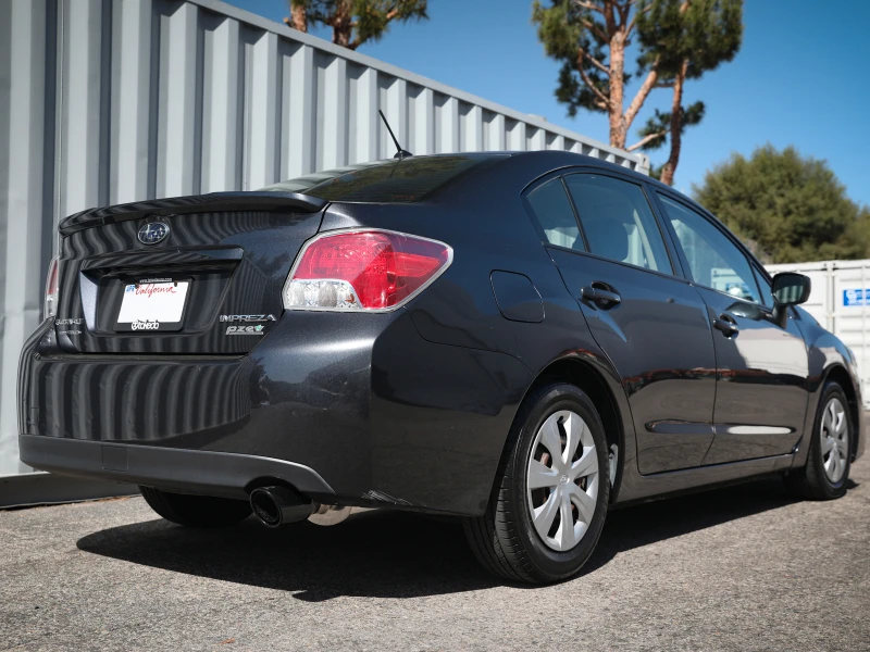 aFe POWER Takeda 12-16 Subaru Impreza 2.0L 2.5 Zoll 304SS CB Auspuff mit schwarzen Endstücken