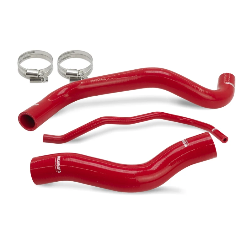 Mishimoto 2022+ Honda Civic 1.5T Silikon-Kühlmittel-Schlauch-Kit - Rot