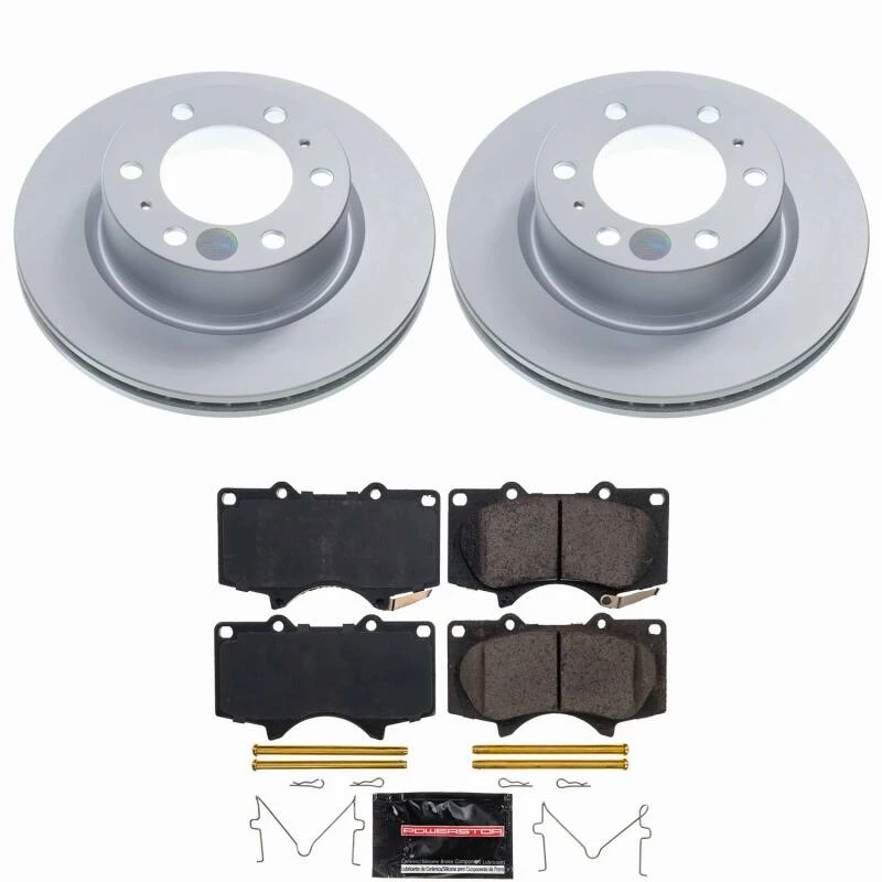 Power Stop 24-25 Toyota Tacoma Front Z23 Coated Brake Kit