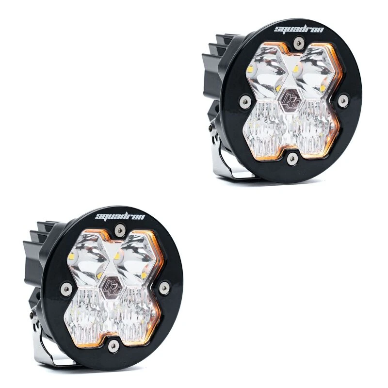 Baja Designs Squadron-R 2.0 Sport (Pair) LED Driving/Combo / No Harness
