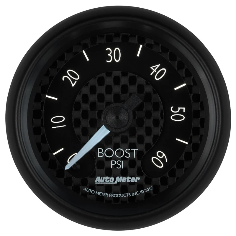 Autometer GT Serie 52mm Mechanischer 0-60 psi Boostdruckmesser