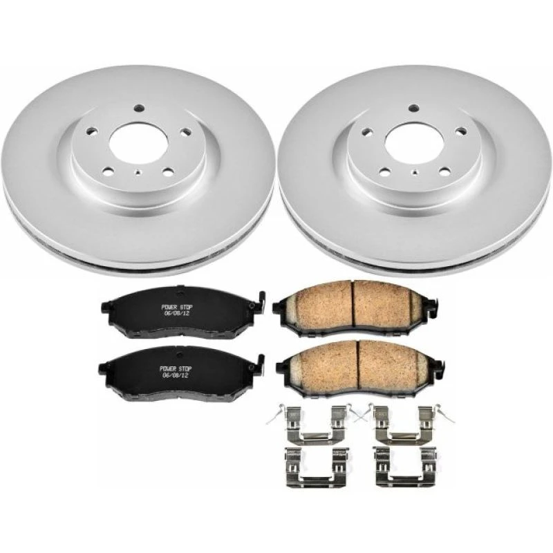 powerstop_CRK112-6794583696e05 Power Stop 08-12 Infiniti EX35 Front Z17 Evolution Geomet Coated Brake Kit