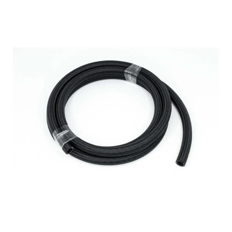 DeatschWerks 10AN Schwarzes Nylon-Geflecht CPE-Schlauch 3 Meter