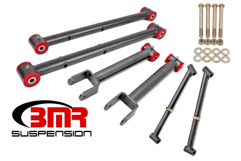 BMR 64-67 A-Body Nicht-einstellbares Heckfederbein-Kit - Schwarz Hammertone