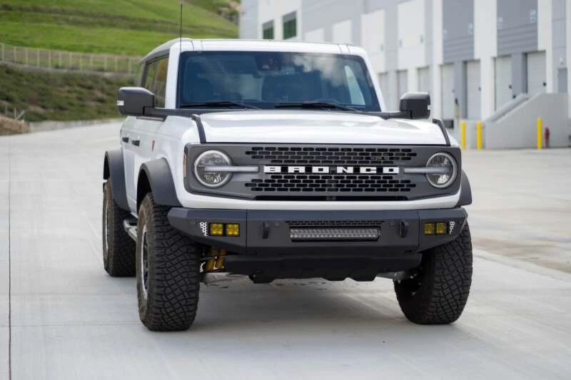 DV8 Offroad 2021+ Ford Bronco Front Bumper V2 - OE Plus Series (Works w/o ACC Relocation)