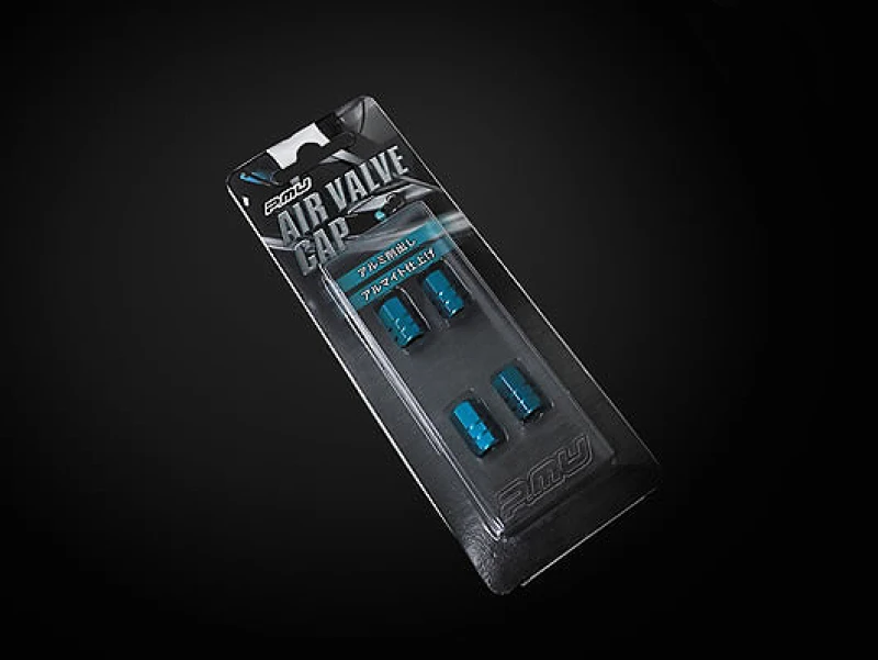 Project Mu Green Ventilkappen Set (4 Stück)