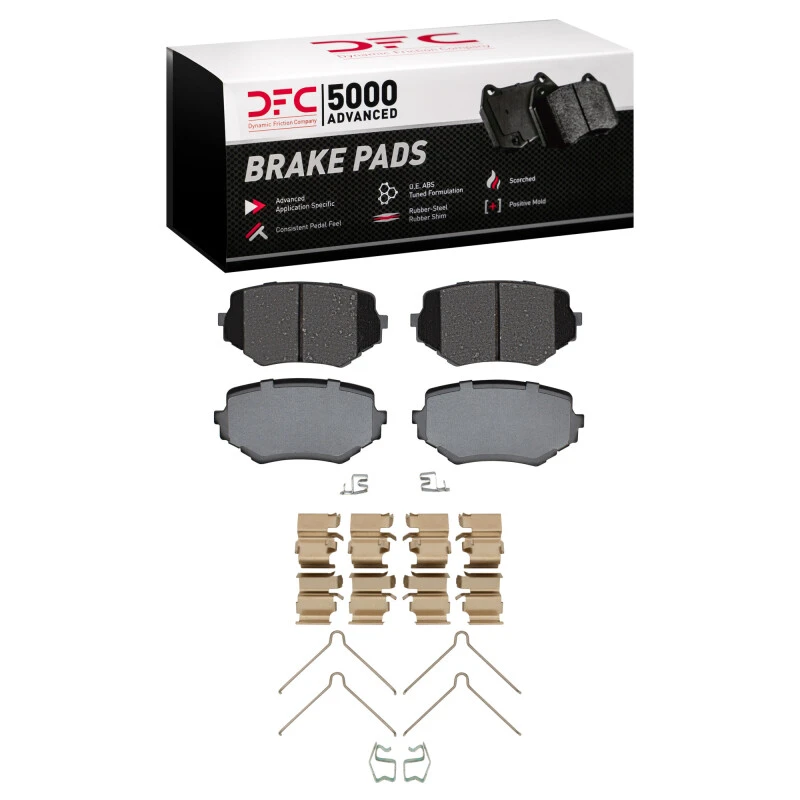DFC 96-08 Chevrolet Tracker Front 5000 Advanced Ceramic Brake Pads and Hardware Kit
