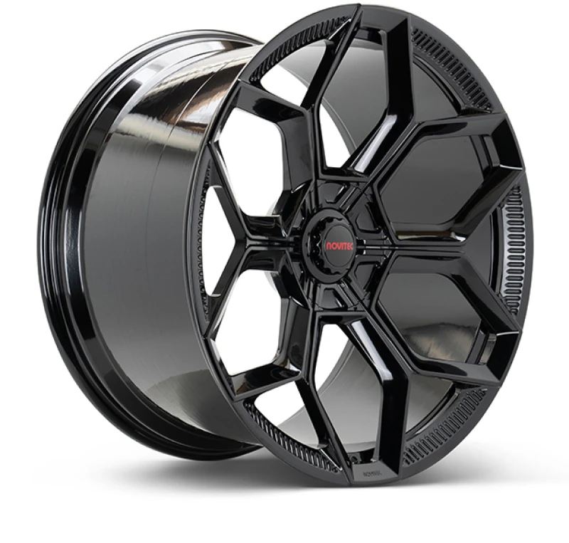 Vossen x Novitec NL5-5L 19x11 ET:28 Gloss Black Lamborghini Huracan Rear Wheel