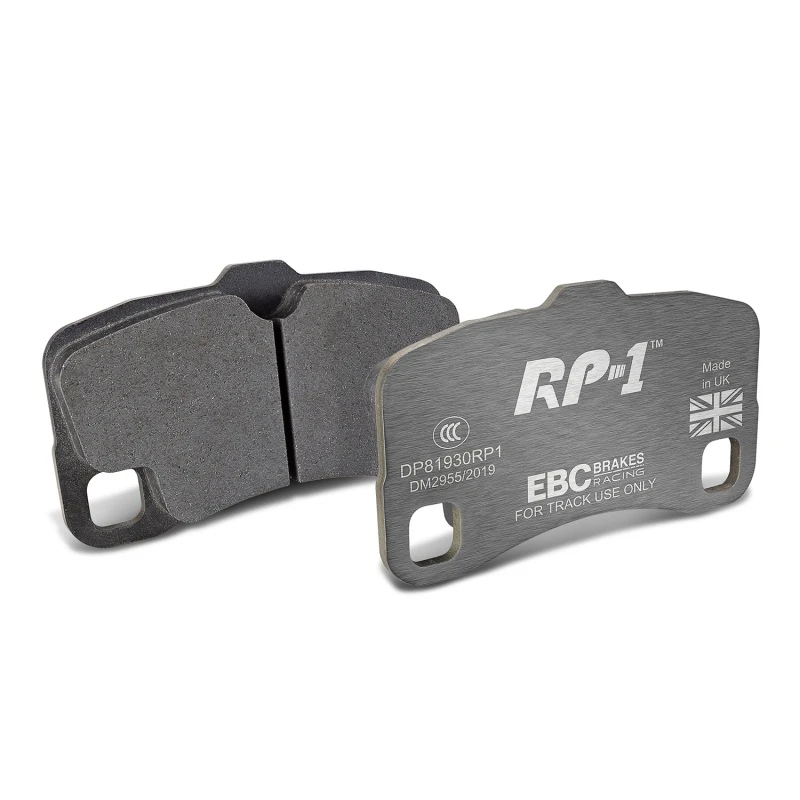 EBC Racing 08-12 Porsche 911 (997) (Cast Iron Disc Only) RP-1 Race Rear Brake Pads