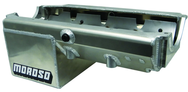 Moroso Ölwanne für Pre-85 Chevrolet Small Block/Dart mit Double Power Kick Outs, 8qt, 8,25 Zoll, Aluminium